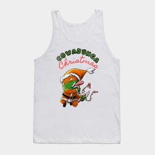 COWABUNGA CHRSTMAS MIKEY! Tank Top